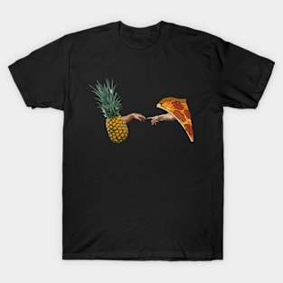 Creation of Pineapple Pizza T-Shirt